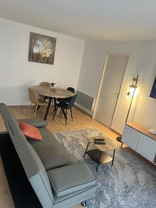 Posezení v ubytování Champion suites