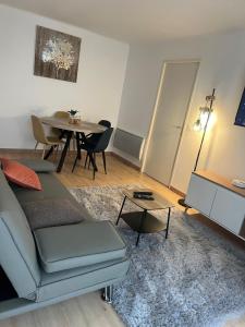 Posezení v ubytování Champion suites