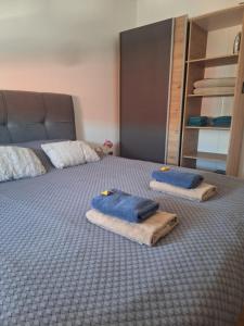Posteľ alebo postele v izbe v ubytovaní Apartman Pepper