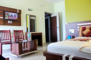 Postel nebo postele na pokoji v ubytování Blooming Star Guest House