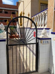 Balkón nebo terasa v ubytování LA CAMPANA