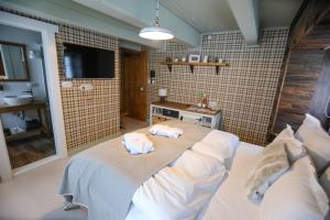Kuchyňa alebo kuchynka v ubytovaní Hotel Bouda Helena