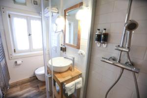 Kúpeľňa v ubytovaní Hotel Bouda Helena