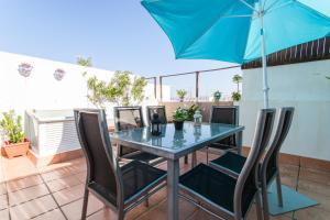 Balkón alebo terasa v ubytovaní San Marcos Apartamentos