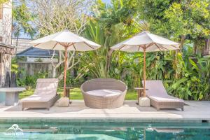 Πισίνα στο ή κοντά στο Blu Apsara by Bukit Vista