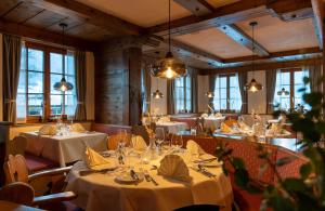 Restaurace v ubytování Sunstar Hotel Klosters