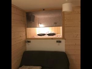 Postel nebo postele na pokoji v ubytování Le Cocon d'Edwige - Vue montagne