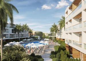an image of the pool at the resort at Park Residents Seabreeze in Bilgah