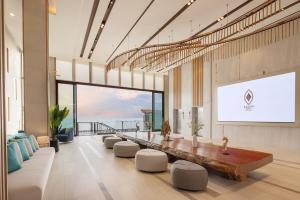 TV a/nebo společenská místnost v ubytování Eastin Resort Rayong