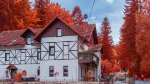 Budova, kde se bed and breakfast nachází