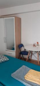 Postel nebo postele na pokoji v ubytování levinja