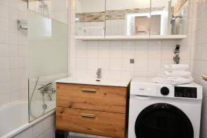 O baie la Apartment in Tulln an der Donau