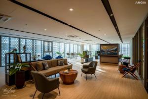 Χώρος καθιστικού στο VUNG TAU THE SONG APARTMENT - Paris Homestay +65 φωτογραφίες