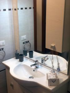 Koupelna v ubytování Garden House Cristina La Spezia 5 terre