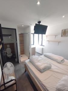 Un ou plusieurs lits dans un hébergement de l'établissement La colloc rue des bulles