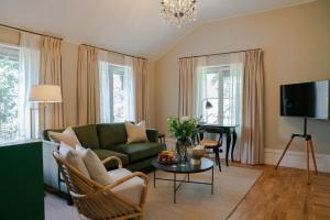 Posezení v ubytování Stallmästaregården Hotel, Stockholm, a Member of Design Hotels