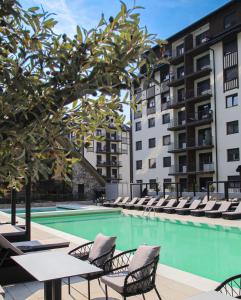 Piscina de la sau aproape de Apartman Istra- Titova vila