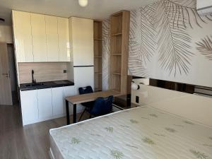 Nhà bếp/bếp nhỏ tại Sorrento Sole Mare Studio Appartment