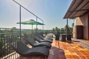 Balkón nebo terasa v ubytování Hotel Sea Sapphire ,Calangute