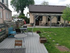 Zahrada ubytování Apartmá 1 Ubytování u kostela, SEDLO