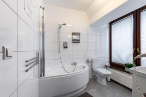 Kúpeľňa v ubytovaní Apartementy Plac Solny 20 + 37 fotografií