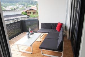 Μπαλκόνι ή βεράντα στο Ferienwohnung Emma mit Balkon