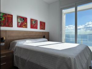 A bed or beds in a room at Agi Joan Margarit