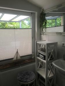 Balkón nebo terasa v ubytování Ferienwohnung Nordwind 2 + 2 fotografie