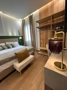 Postel nebo postele na pokoji v ubytování Bed & Breakfast Piazza Duomo