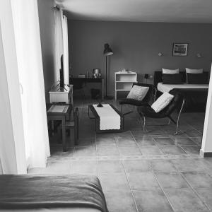 Posezení v ubytování Bastide De Luzert