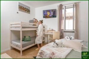 Postel nebo postele na pokoji v ubytování B&B Casaffitti