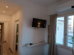 TV a/nebo společenská místnost v ubytování Jimy House