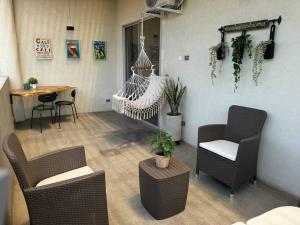 Posezení v ubytování Baum Loft San Fernando 402