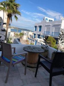 Balkón nebo terasa v ubytování Appartement s1 vue mer à la marsa