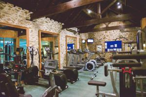 
The fitness centre and/or fitness facilities at Tre-Ysgawen Hall & Spa
