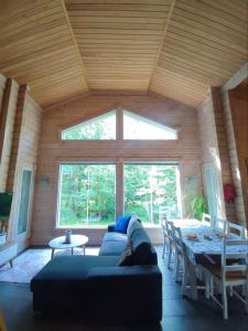 Posezení v ubytování Holiday Home Amero purnu 2