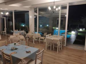 Restaurace v ubytování La Brezza del Pollino