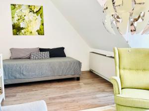 Posezení v ubytování Ferienwohnung Lisa
