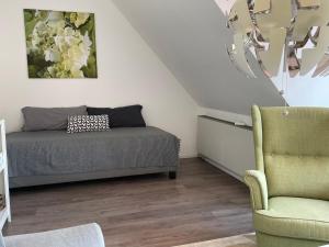 Posezení v ubytování Ferienwohnung Lisa