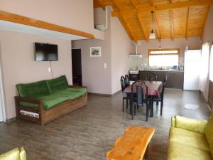 Χώρος καθιστικού στο La Pausa