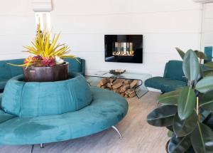 A seating area at Best Western Plus Hotel Farnese