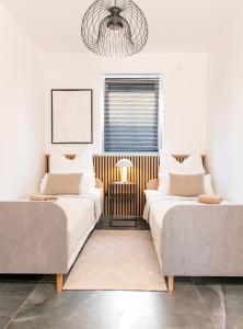 Postel nebo postele na pokoji v ubytování Barrierefreie Luxusoase I SnapLiving Apartments