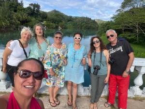 Majutusasutuse Manatini lodge külastajad