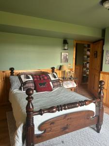 Χώρος καθιστικού στο Collins Pond and Lodge