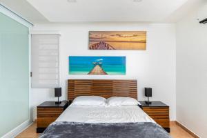 Postel nebo postele na pokoji v ubytování Luxury Casa CALIAD + 47 fotografií