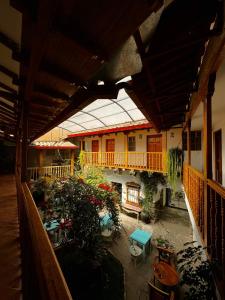Μπαλκόνι ή βεράντα στο Huascaran Casa Boutique San Blas