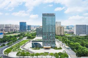 湖州湖州福朋喜来登酒店的城市高层建筑景观