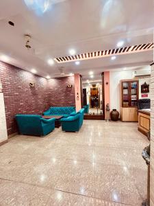 Posezení v ubytování Hotel Satwah Home Stay Just 10 Minute Away Form Nizamuddin Railway Station