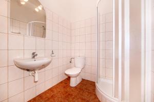 Koupelna v ubytování Apartmán Tereza