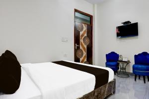 TV a/nebo společenská místnost v ubytování Super Hotel O Kalka